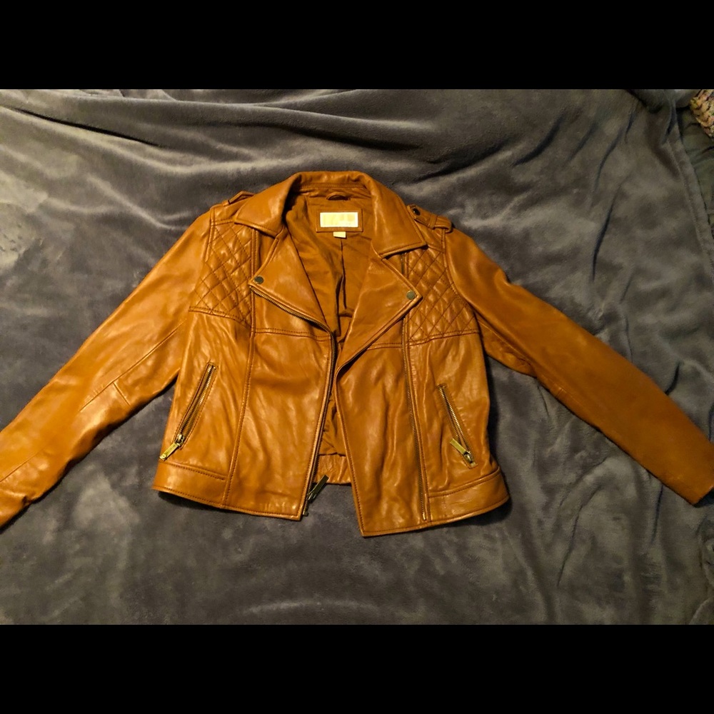 Michael Kors leather jacket